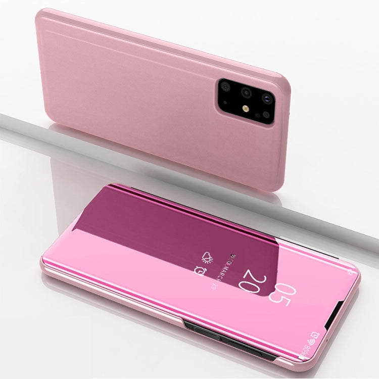 Plated Mirror Horizontal Flip Leather Case with Holder, For Galaxy S20+, For Galaxy S20 Ultra, For Galaxy S20, For Xiaomi Mi Note10 / Note 10 Pro