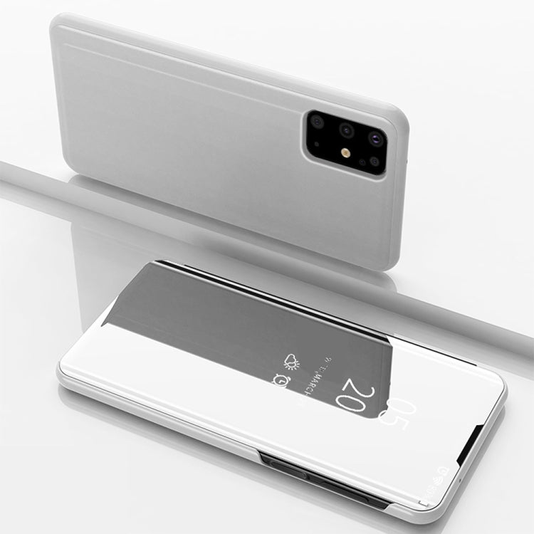 Plated Mirror Horizontal Flip Leather Case with Holder, For Galaxy S20+, For Galaxy S20 Ultra, For Galaxy S20, For Xiaomi Mi Note10 / Note 10 Pro