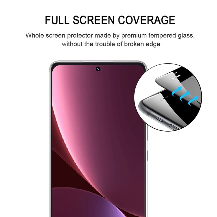 Edge Glue 9H HD 3D Curved Edge Tempered Glass Film, For Xiaomi 12 Pro (1 PC)