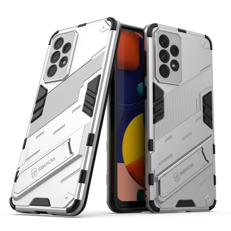 Punk Armor 2 in 1 PC + TPU Shockproof Phone Case with Invisible Holder, For Samsung Galaxy A33 5G, For Samsung Galaxy A53 5G, For Samsung Galaxy A73 5G