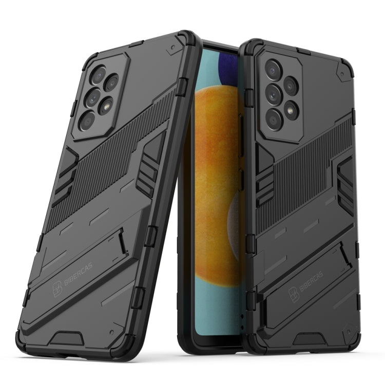 Punk Armor 2 in 1 PC + TPU Shockproof Phone Case with Invisible Holder, For Samsung Galaxy A33 5G, For Samsung Galaxy A53 5G, For Samsung Galaxy A73 5G