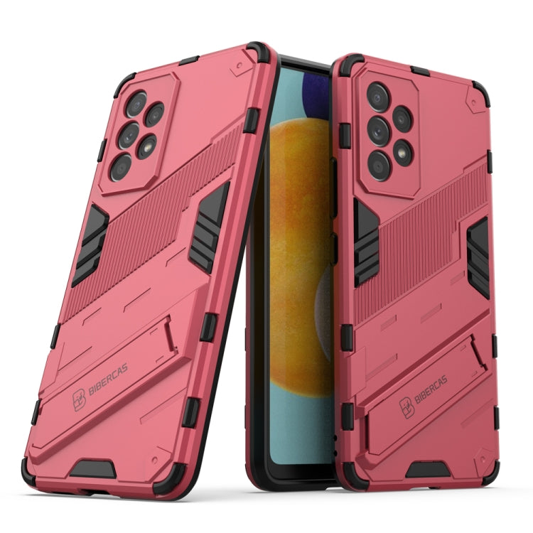 Punk Armor 2 in 1 PC + TPU Shockproof Phone Case with Invisible Holder, For Samsung Galaxy A33 5G, For Samsung Galaxy A53 5G, For Samsung Galaxy A73 5G