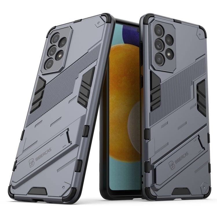 Punk Armor 2 in 1 PC + TPU Shockproof Phone Case with Invisible Holder, For Samsung Galaxy A33 5G, For Samsung Galaxy A53 5G, For Samsung Galaxy A73 5G