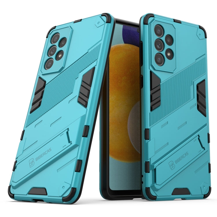 Punk Armor 2 in 1 PC + TPU Shockproof Phone Case with Invisible Holder, For Samsung Galaxy A33 5G, For Samsung Galaxy A53 5G, For Samsung Galaxy A73 5G