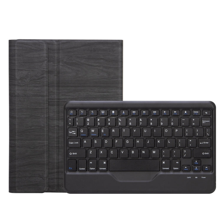 SFGO Tree Texture Bluetooth Keyboard Leather Case, SFGO Black + Black, SFGO Black + White