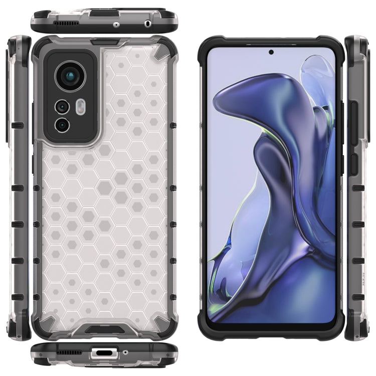 Shockproof Honeycomb PC + TPU Phone Case, For Xiaomi 12 5G, For Xiaomi 12 Pro
