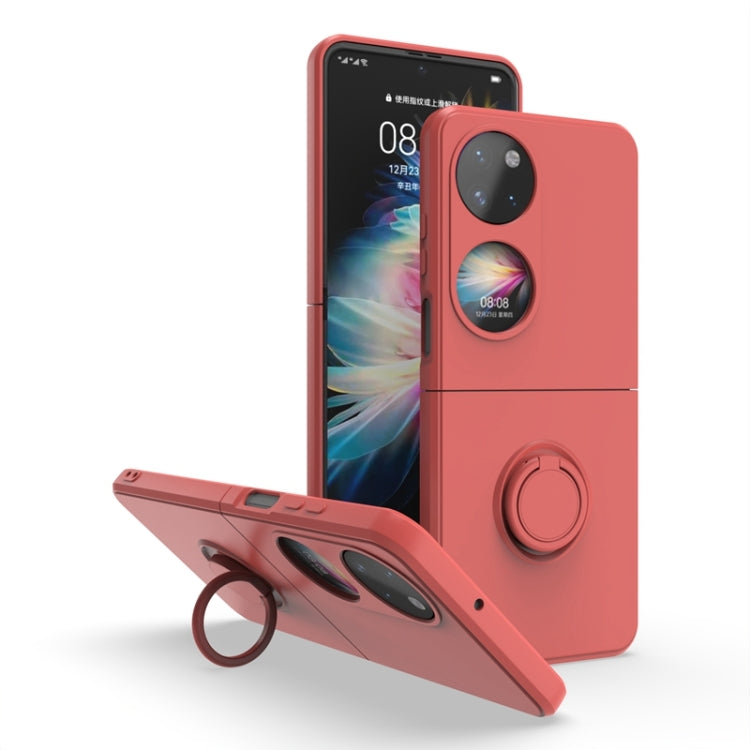 Ring Holder PC Phone Case, For Huawei P50 Pocket
