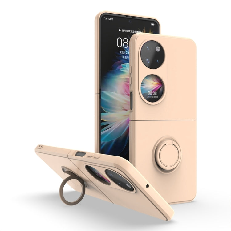 Ring Holder PC Phone Case, For Huawei P50 Pocket
