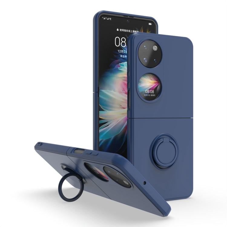 Ring Holder PC Phone Case, For Huawei P50 Pocket