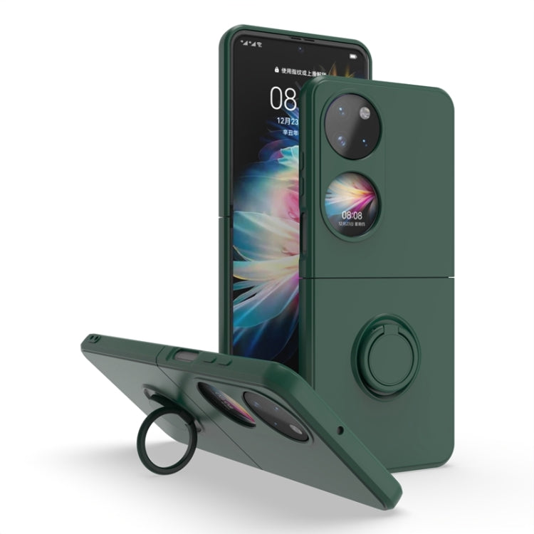 Ring Holder PC Phone Case, For Huawei P50 Pocket