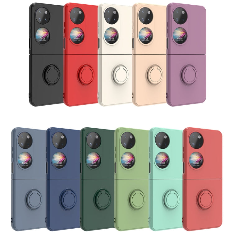 Ring Holder PC Phone Case, For Huawei P50 Pocket
