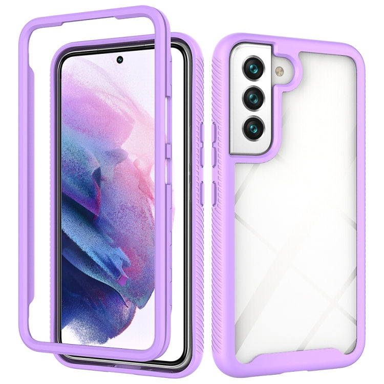 Starry Sky Solid Color PC + TPU Phone Case, For Samsung Galaxy S22 5G, For Samsung Galaxy S22+ 5G