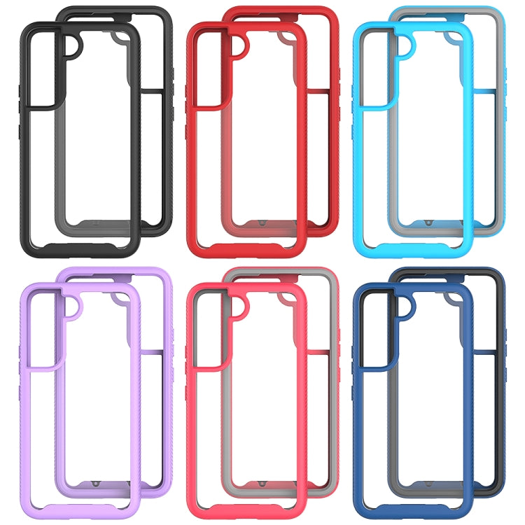 Starry Sky Solid Color PC + TPU Phone Case, For Samsung Galaxy S22 5G, For Samsung Galaxy S22+ 5G