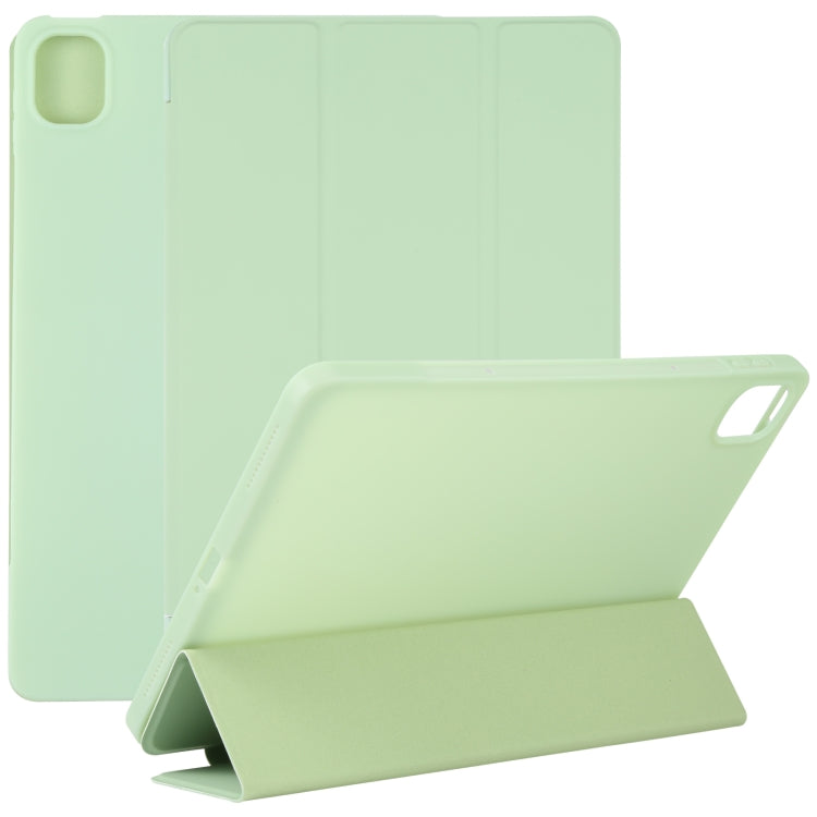 TPU Three-fold Leather Tablet Case, For Xiaomi Mi Pad 5