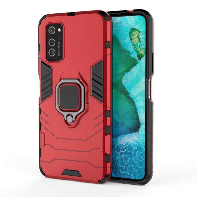 Shockproof PC + TPU Protective Case with Magnetic Ring Holder, For Galaxy A51, For Huawei Honor V30, For Galaxy A71, For Vivo V17 (India)
