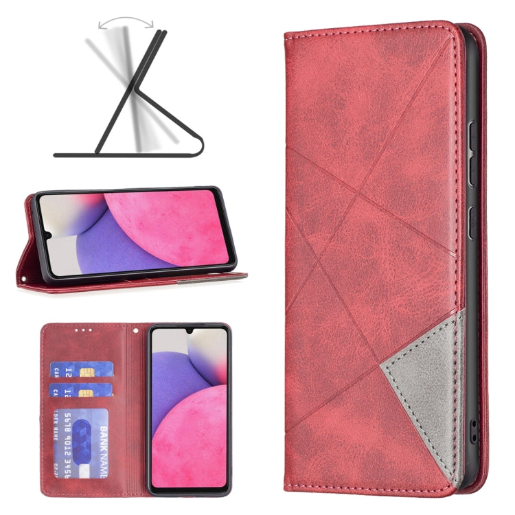 Prismatic Invisible Magnetic Leather Phone Case, For Samsung Galaxy A13 4G, For Samsung Galaxy A33 5G, For Samsung Galaxy A73 5G, For Xiaomi 12