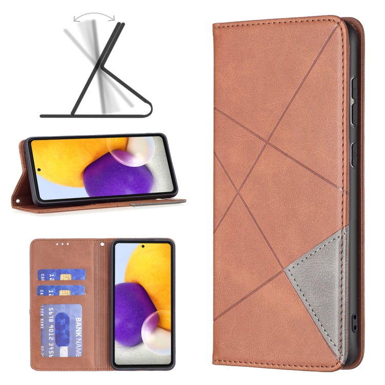 Prismatic Invisible Magnetic Leather Phone Case, For Samsung Galaxy A13 4G, For Samsung Galaxy A33 5G, For Samsung Galaxy A73 5G, For Xiaomi 12