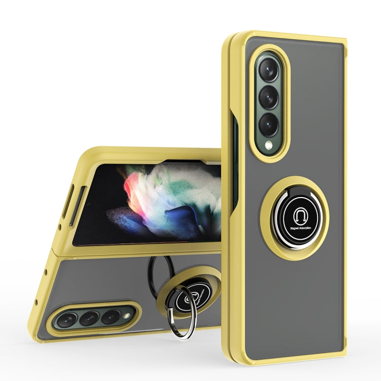Q Shadow 1 Series TPU + PC Holder Phone Case, For Samsung Galaxy Z Fold3 5G