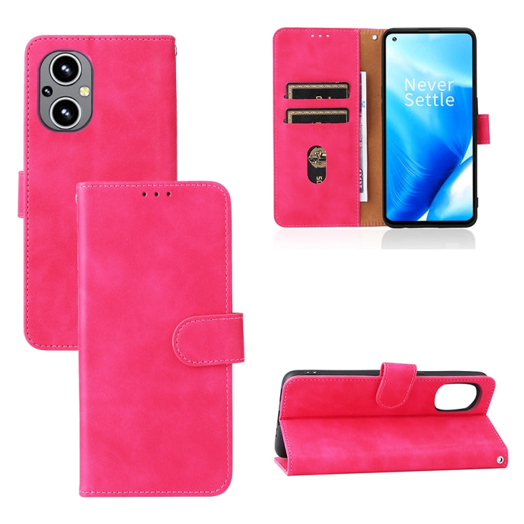 Skin Feel Magnetic Buckle Leather Phone Case, For TCL 205, For UMIDIGI A11S, For OnePlus Nord N20 5G