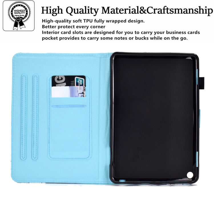 Sewing Pen Slot Leather Tablet Case, For Amazon Kindle Fire HD 8 2020, For Amazon Kindle Fire HD 10 2021, For Amazon Kindle Paperwhite 4 / 3 / 2 / 1, For Amazon Kindle Paperwhite 5