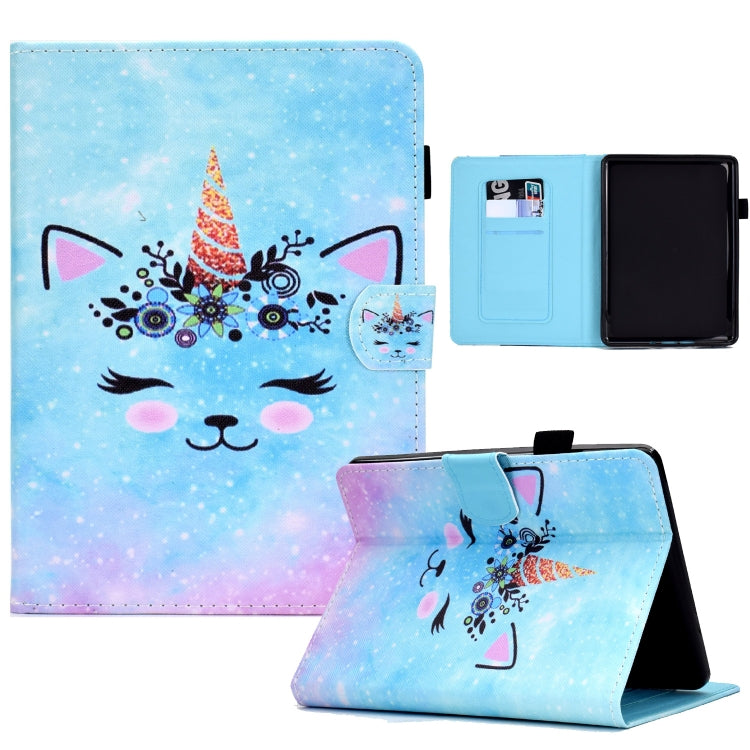 Sewing Pen Slot Leather Tablet Case, For Amazon Kindle Fire HD 8 2020, For Amazon Kindle Fire HD 10 2021, For Amazon Kindle Paperwhite 4 / 3 / 2 / 1, For Amazon Kindle Paperwhite 5