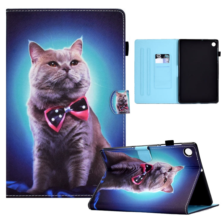 Sewing Pen Slot Leather Tablet Case, For Samsung Galaxy Tab A8, For Samsung Galaxy Tab A7 Lite T220, For Samsung Galaxy Tab A 8.0 2019 T290, For Samsung Galaxy Tab A 8.0 T350, For Samsung Galaxy Tab A7 10.4 2020 T500                                    ...