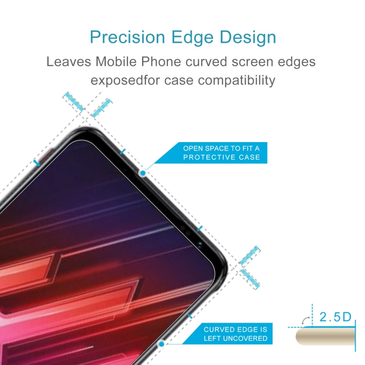 10 PCS 0.26mm 9H 2.5D Tempered Glass Film, For ZTE nubia Red Magic 7 (10 PCS), For ZTE nubia Red Magic 7 Pro (10 PCS)
