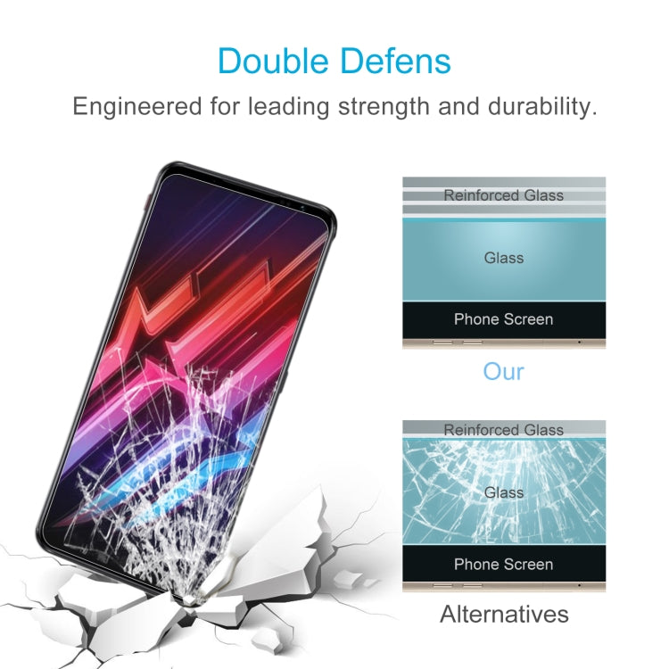 10 PCS 0.26mm 9H 2.5D Tempered Glass Film, For ZTE nubia Red Magic 7 (10 PCS), For ZTE nubia Red Magic 7 Pro (10 PCS)