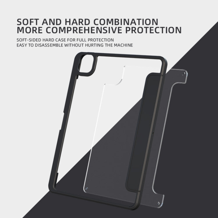 Magnetic Split Leather Smart Tablet Case, For iPad Pro 12.9 2022 / 2021, For iPad 10.2 2019 / 2020 / 2021, For iPad Pro 11 2018