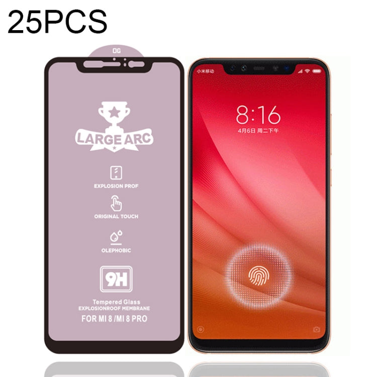 25 PCS 9H HD Large Arc High Alumina Full Screen Tempered Glass Film, For Xiaomi Redmi 6(25 PCS), For Xiaomi Redmi 6A(25 PCS), For Xiaomi Redmi 6 Pro(25 PCS), For Xiaomi Redmi 7(25 PCS), For Xiaomi Redmi 7A(25 PCS), For Xiaomi Redmi Go(25 PCS)          ...