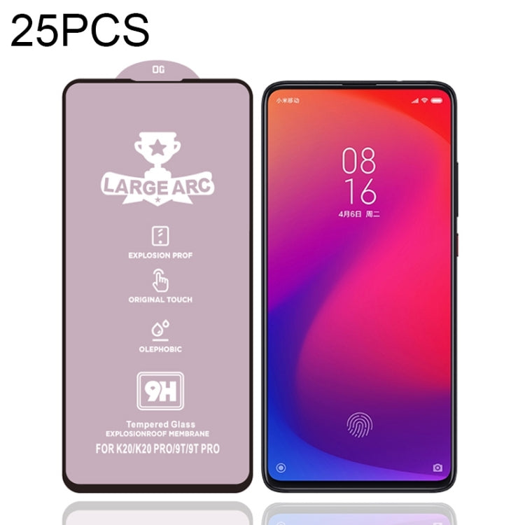 25 PCS 9H HD Large Arc High Alumina Full Screen Tempered Glass Film, For Xiaomi Redmi 6(25 PCS), For Xiaomi Redmi 6A(25 PCS), For Xiaomi Redmi 6 Pro(25 PCS), For Xiaomi Redmi 7(25 PCS), For Xiaomi Redmi 7A(25 PCS), For Xiaomi Redmi Go(25 PCS)          ...