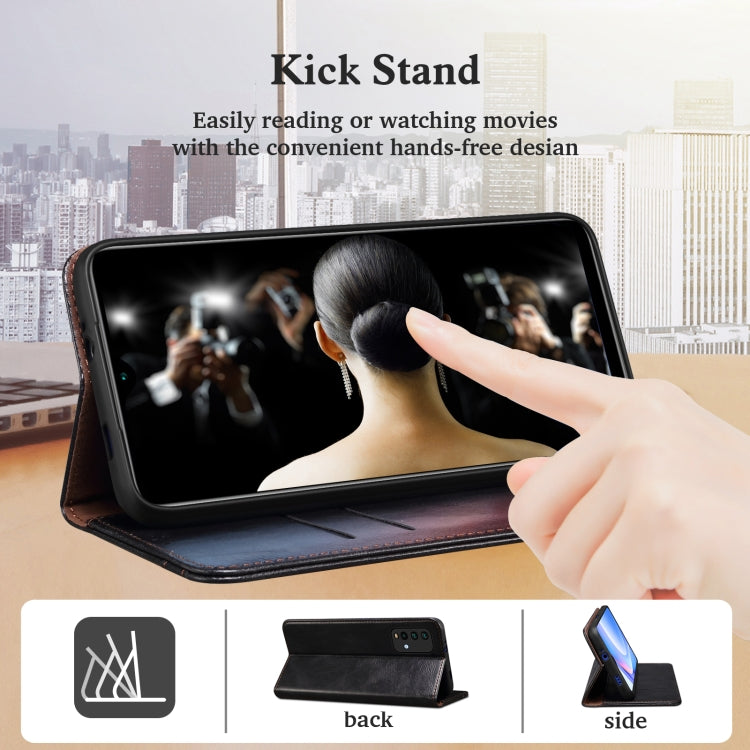 Oil Wax Crazy Horse Texture Leather Phone Case, For Xiaomi Redmi Note 11S / Note 11 Foreign Version