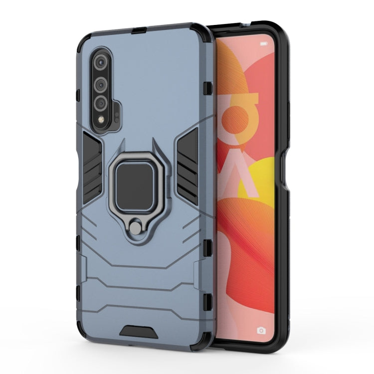 Shockproof PC + TPU Protective Case with Magnetic Ring Holder, For Galaxy S20+, For Huawei Nova 6 5G