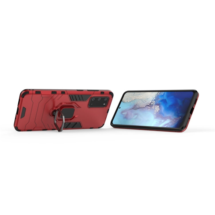 Shockproof PC + TPU Protective Case with Magnetic Ring Holder, For Galaxy S20+, For Huawei Nova 6 5G