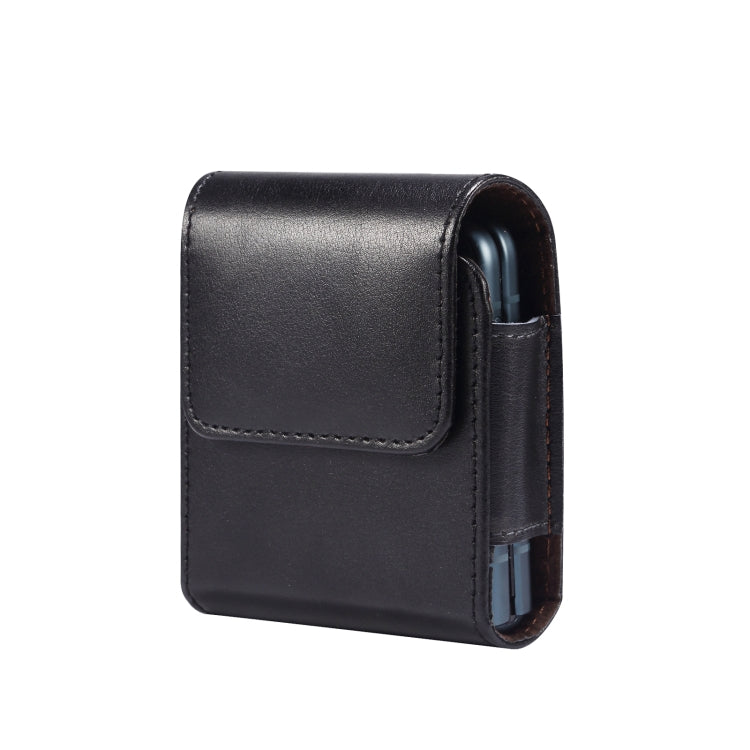 Genuine Leather Waist Hanging Phone Case, For Huawei P50 Pocket