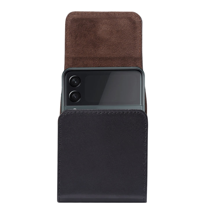 Genuine Leather Waist Hanging Phone Case, For Huawei P50 Pocket