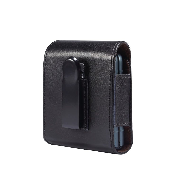 Genuine Leather Waist Hanging Phone Case, For Huawei P50 Pocket