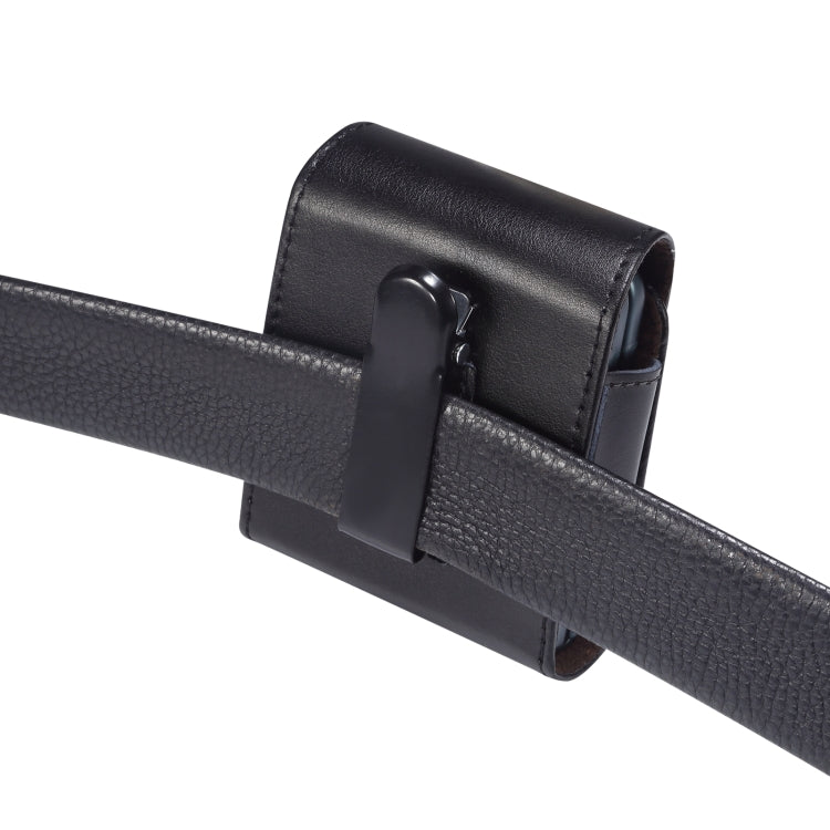 Genuine Leather Waist Hanging Phone Case, For Huawei P50 Pocket