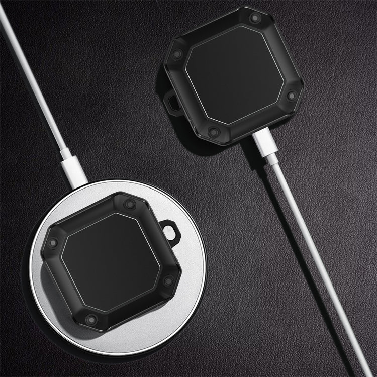Mecha Hardware Earphone Protective Case with Hook, For AirPods 3, For AirPods 2 / 1, For AirPods Pro, For Samsung Galaxy Buds 2 / Buds Pro / Buds Live / Buds 2 Pro