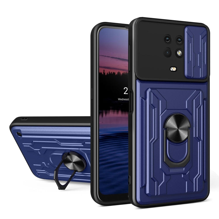 Sliding Camshield Card Phone Case, For Nokia C1, For Nokia C10, For Nokia C30, For Nokia G10