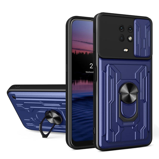 Sliding Camshield Card Phone Case, For Nokia C1, For Nokia C10, For Nokia C30, For Nokia G10