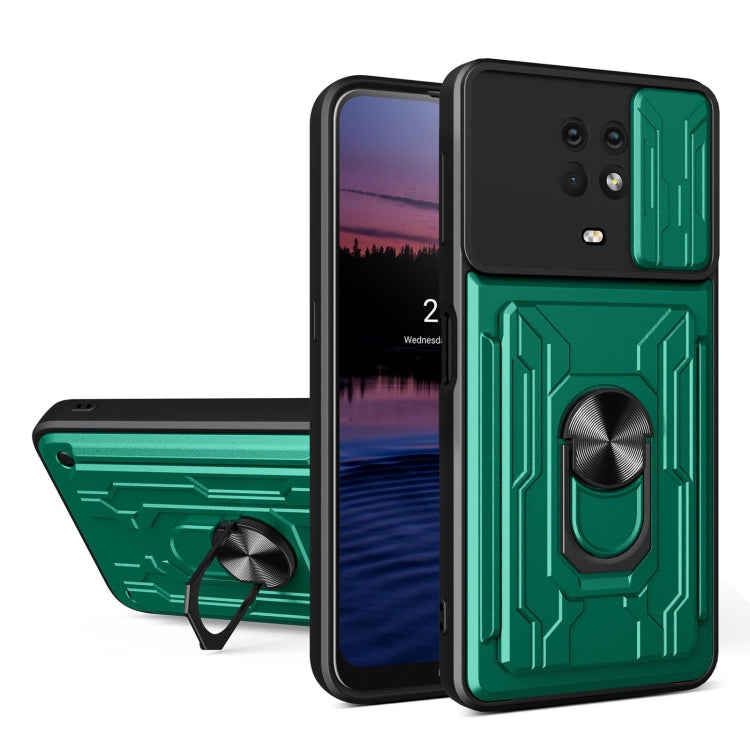 Sliding Camshield Card Phone Case, For Nokia C1, For Nokia C10, For Nokia C30, For Nokia G10