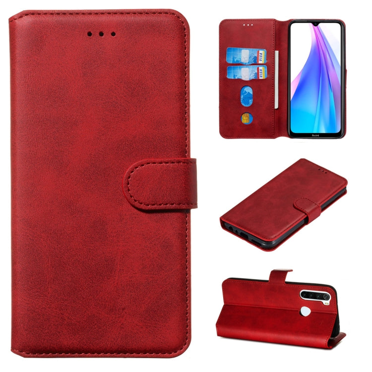 Classic Calf Texture Horizontal Flip PU Leather Case, with Holder & Card Slots & Wallet, For Xiaomi Mi Note 10 / Note 10 Pro / CC9 Pro, For Xiaomi Redmi Note 8T, For Xiaomi Mi 9 Pro, For Xiaomi Redmi 8A / Redmi 8, For Vivo Y19 / U3                     ...