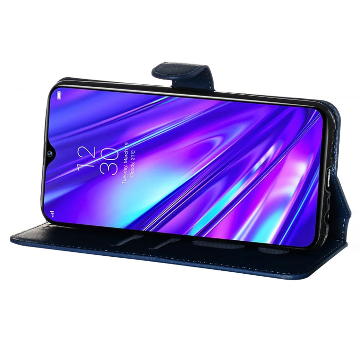 Classic Calf Texture Horizontal Flip PU Leather Case, with Holder & Card Slots & Wallet, For OPPO Realme 5 Pro / Realme Q