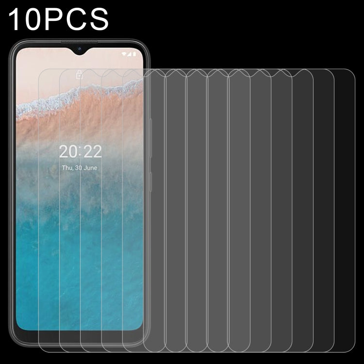 10 PCS 0.26mm 9H 2.5D Tempered Glass Film, For Vodafone Smart V12 (10 PCS), For Nokia C2 2nd Edition (10 PCS), For Nokia C21 (10 PCS), For Nokia C21 Plus (10 PCS), For ZTE nubia Z40 Pro (10 PCS)
