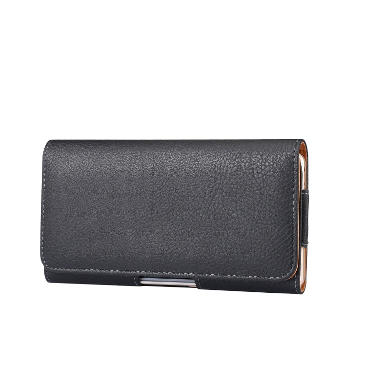 Litchi Texture Waist Hanging Phone Case, For 6.7-6.9 inch Phone