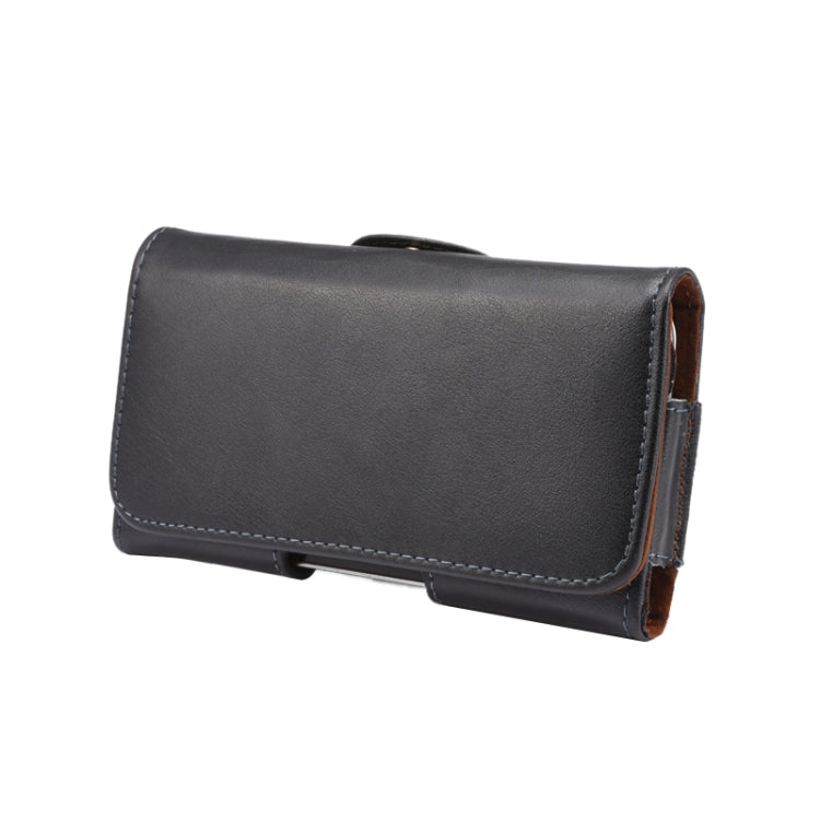 Genuine Leather 100 Textures Waist Hanging Phone Case, For 6.7-6.9 inch Phone