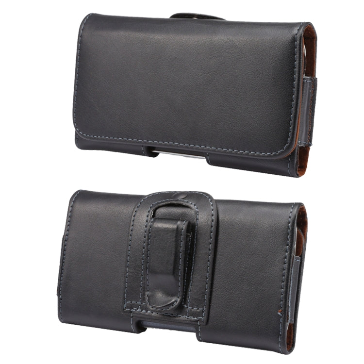 Genuine Leather 100 Textures Waist Hanging Phone Case, For 6.7-6.9 inch Phone