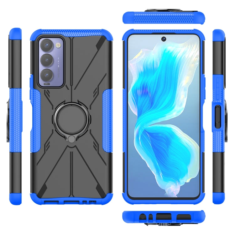 Armor Bear Shockproof PC + TPU Phone Case with Ring Holder, For Infinix Note 11 Pro, For Tecno Camon 18, For Motorola Moto G Power 2022
