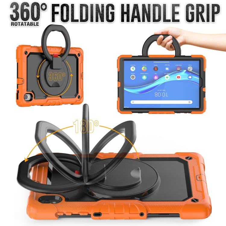Silicone + PC Holder Tablet Case, For Lenovo M10 Plus X606F